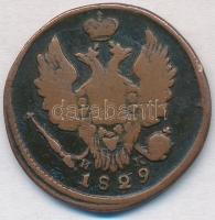 Orosz Birodalom 1829. 1k Cu T:3 Russian Empire 1829. 1 Kopek Cu C:F Krause C#117.3