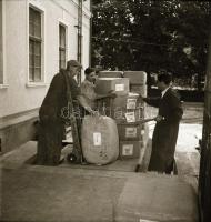 cca 1962 Eger, Dohánygyár, 21 db szabadon felhasználható vintage negatív, 6x6 cm