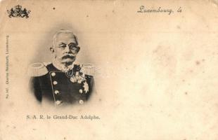 Adolphe, Grand Duke of Luxembourg. Charles Bernhoeft No. 147. (small tear)
