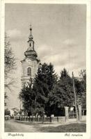 Nagykároly, Carei; Református templom, Józsa János kiadása / church (EK)