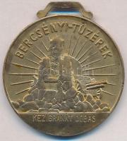 Berán Lajos (1882-1943) 1935. "Bercsényi-Tüzérek / Bercsényi Miklós gróf" Br emlékérem, dí...