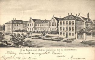Nagyszeben, Hermannstadt, Sibiu; Szent Ferenc-rendi nővérek tan- és nevelőintézete / nunnery girls school