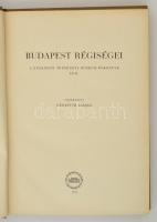 Budapest Régiségei. A Budapesti Történeti Múzeum Évkönyve XVII. Szerk.: Gerevich László. Bp., 1956, ...