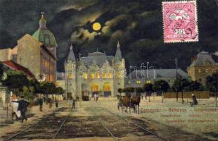 Temesvár, Stätionsgebäde C Litho