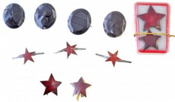 11db-os Magyar Néphadsereg sapkajelvény tétel T:2