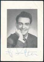 ifj Latabár Kálmán (1938-2000) színművész aláírt fotója