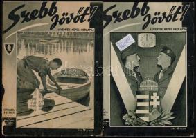 1941-1942 a Szebb jövőt! levente képes hetilap 6 különböző lapszáma