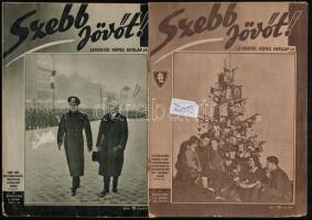1941-1942 a Szebb jövőt! levente képes hetilap 6 különböző lapszáma