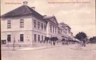 Kiskunfélegyháza Korona szálló Feuer áruház (win Riß)