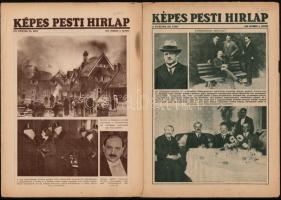 cca 1930-1940 Kb 15 db képes és sport újság. Többféle, Képes Pesti Hírlap. A Pesti Hírlap vasárnapja...