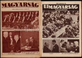 cca 1930-1940 Kb 15 db képes és sport újság. Többféle, Képes Pesti Hírlap. A Pesti Hírlap vasárnapja...