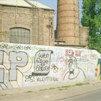 1992 Budapest, óbudai grafittik, 25 db szabadon felhasználható vintage negatív, 6x6 cm