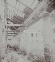 1982 Tarnaörsi romos kastély, 17 db szabadon felhasználható vintage negatív, 6x6 cm