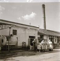 cca 1970 Kecskeméti városképek, 13 db vintage negatív Medgyesi László (?-?) hagyatékából, 6x6 cm