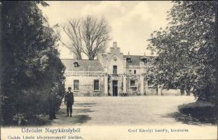Nagykároly Károlyi kastély kocsiszín