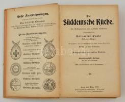 Katharina Prato: Die Süddeutsche Küche. Graz-Wien, 1919, Verlag-Bucchandlung Styria. Kiadói félvászo...