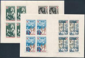 1973-1974 Red Cross stamp-booklets, 1973-1974 Vöröskereszt bélyegfüzetek