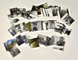 cca 1980 Szolidan erotikus fotók maxi tétele, 44 db vintage negatívról készült mai nagyítás, 10x15 cm / 44 erotic photos, 10x15 cm