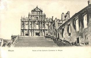 Macau, ruins of the catholic cathedral (EK)