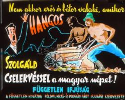 cca 1946 Fekete György (1904-1990) budapesti fényképész reklámgrafikái különféle szolgáltatásokról, ...