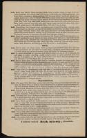 1873 Buda-Pest, A magyar királyi belügyministerium rendőri körözvénye valamennyi törvényhatósághoz 2...