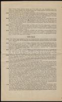 1873 Buda-Pest, A magyar királyi belügyministerium rendőri körözvénye valamennyi törvényhatósághoz 2...
