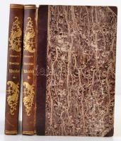 Ernst Schultze Sämmtliche Poetische Werke III-IV. kötet. Leipzig, 1822, J. A. Brockhaus. Korabeli ar...