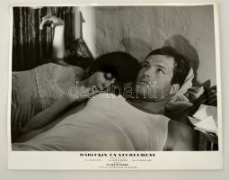 cca 1965 Öt magyar film 13 jelenete, 13 db feliratozott vintage fotó, 24x20 cm