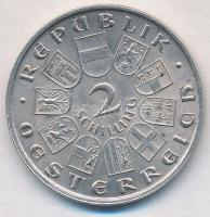 Ausztria 1928. 2Sch Ag "Schubert" T:2 
Austria 1928. 2 Schilling Ag "Schubert" ...