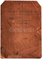 1901 Pest-Pilis-Solt-Kiskun vármegye tiszti kara, kistabló 78 nevesített portréval, 36x25 cm