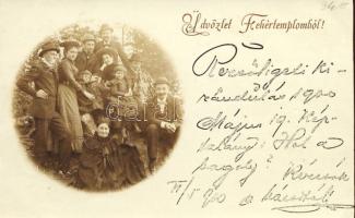 Fehértemplom Foto AK