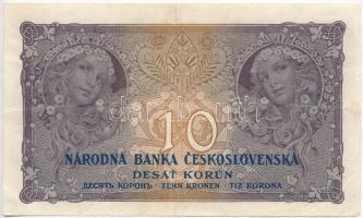 Csehszlovákia 1927. 10K T:III Czechoslovakia 1927. 10 Korun C:F Krause 20