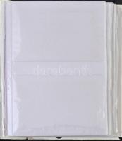 2 db képeslapalbum 112 és 200 darabos férőhelyekkel / 2 postcard album for 112 and 200 postcards (19...