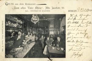 Berlin Restaurant zum alter Vater Rhein (EB)