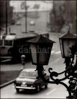 cca 1973 Zsigri Oszkár (1933-?) budapesti fotóművész hagyatékából 2 db vintage fotóművészeti alkotás...