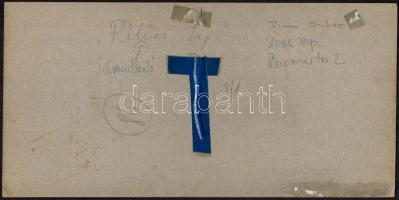 cca 1970 Zsigri Oszkár (1933-?) budapesti fotóművész hagyatékából 2 db vintage fotóművészeti alkotás...