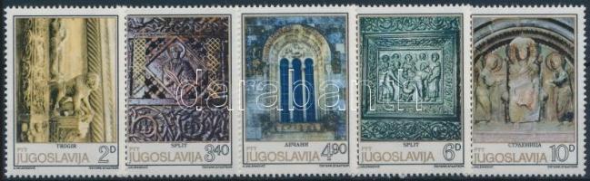 1979 Szobrok sor + kisívsor Mi 1809-1813