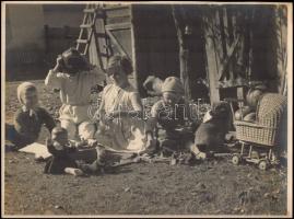 cca 1930 Matheisel József (1908-1961) rozsnyóbányai fotóművész hagyatékából 2 db jelzés nélküli vint...