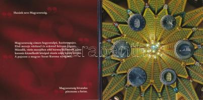 2012. 5Ft-200Ft 6db-os elsőnapi veret forgalmi sor dísztokban "Magyarország Alaptörvénye" ...