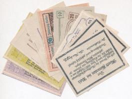 Ausztria 1920. 10-50h (10xklf) utalvány és szükségpénz, többek között Rabenstein és Rien in Innkreis...