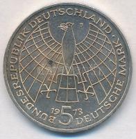 NSZK 1973J 5M Ag "Kopernikusz" T:2 kis patina 
FRG 1973J 5 Mark Ag "Birth of Nichola...