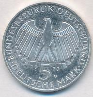NSZK 1973G 5M "Frankfurti Parlament 125. évfordulója" T:1,1- (PP)
FRG 1973G 5 Mark Ag &qu...