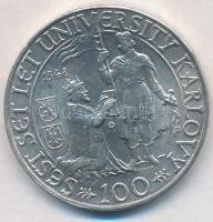 Csehszlovákia 1948. 100K Ag "600. évforduló - Károly Egyetem" T:2
Czechoslovakia 1948. 10...
