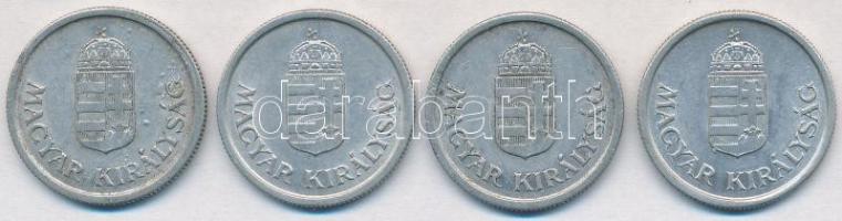 1941-1944. 1P Al (4xklf) teljes sor T:1-,2