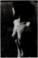 3 db szolidan erotikus, nagyméretű vintage fénykép, 31x30 cm és 40x30 cm között