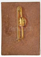 Románia DN "Hunyad megye" zománcozott fém jelvény (25x34mm) T:2
Romania ND "Hunedoar...