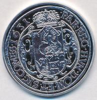 DN "Magyar tallérok utánveretben - II. Rákóczi György tallérja 1651" Ag emlékérem (20g/0.9...