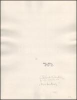 cca 1980 Bándi András: Alaktanulmány, pecséttel jelzett, aláírt vintage fotóművészeti alkotás, 38x30...