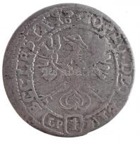 Német Államok / Boroszló 1680. 1kr Ag "Frigyes" (0,68g) T:2- enyhén hajlott
German States...