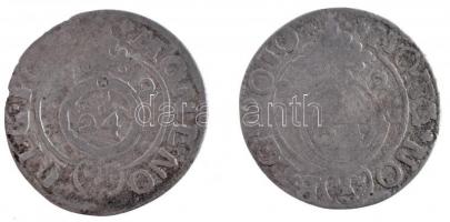 Lengyel Királyság 1622. Poltorak Ag "III. Zsigmond" (2x) (0,8g/0,73g) T:2-
Poland 1622. P...